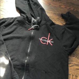 Calvin Klein Zip up hoodie size medium